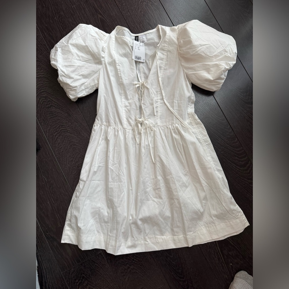 White H&M dress